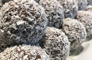 En himla massa chokladbollar